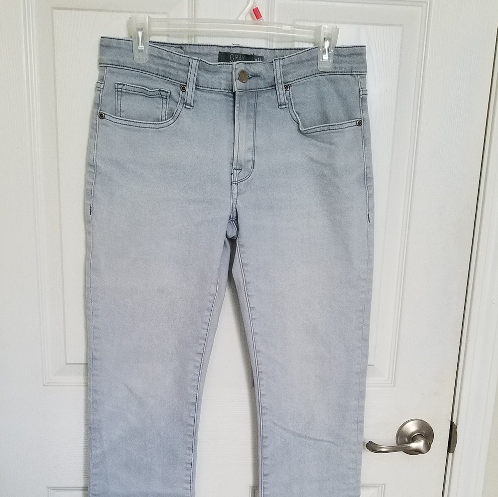 Gray Saks Fifth Avenue Jeans